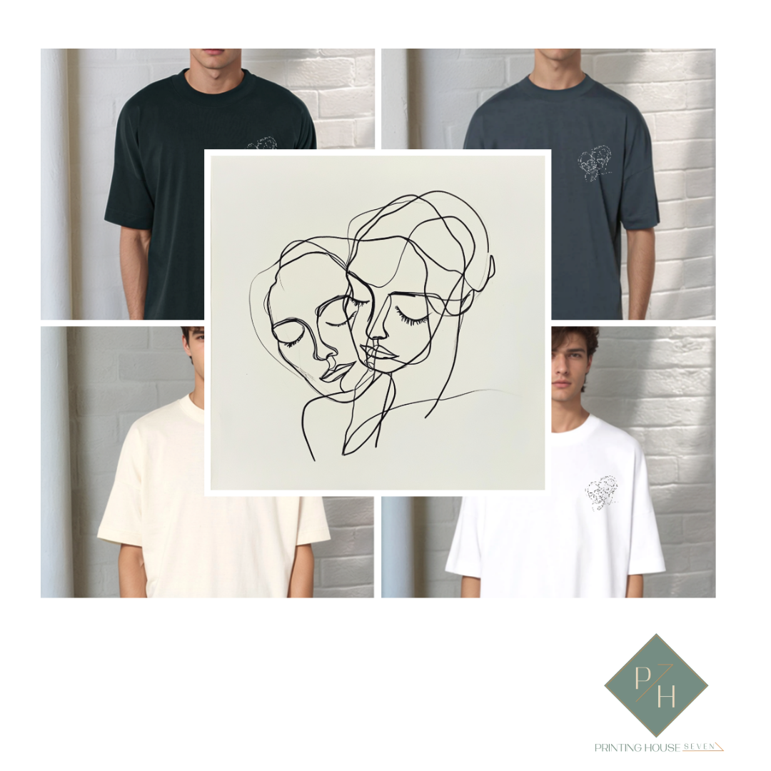 Споделена Нежност - Oversized Тениска (опция за бродерия)