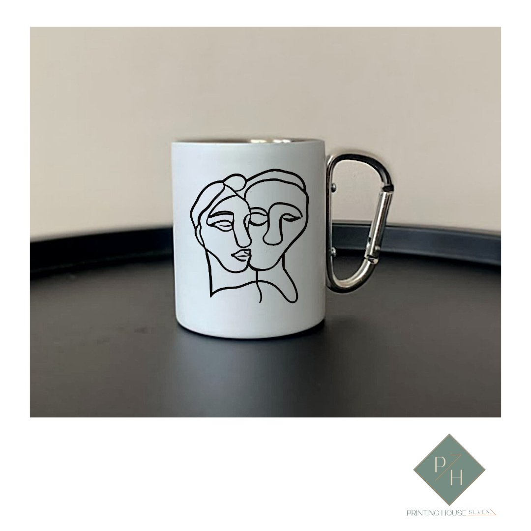 Freedom Or Death - Can With Carabiner