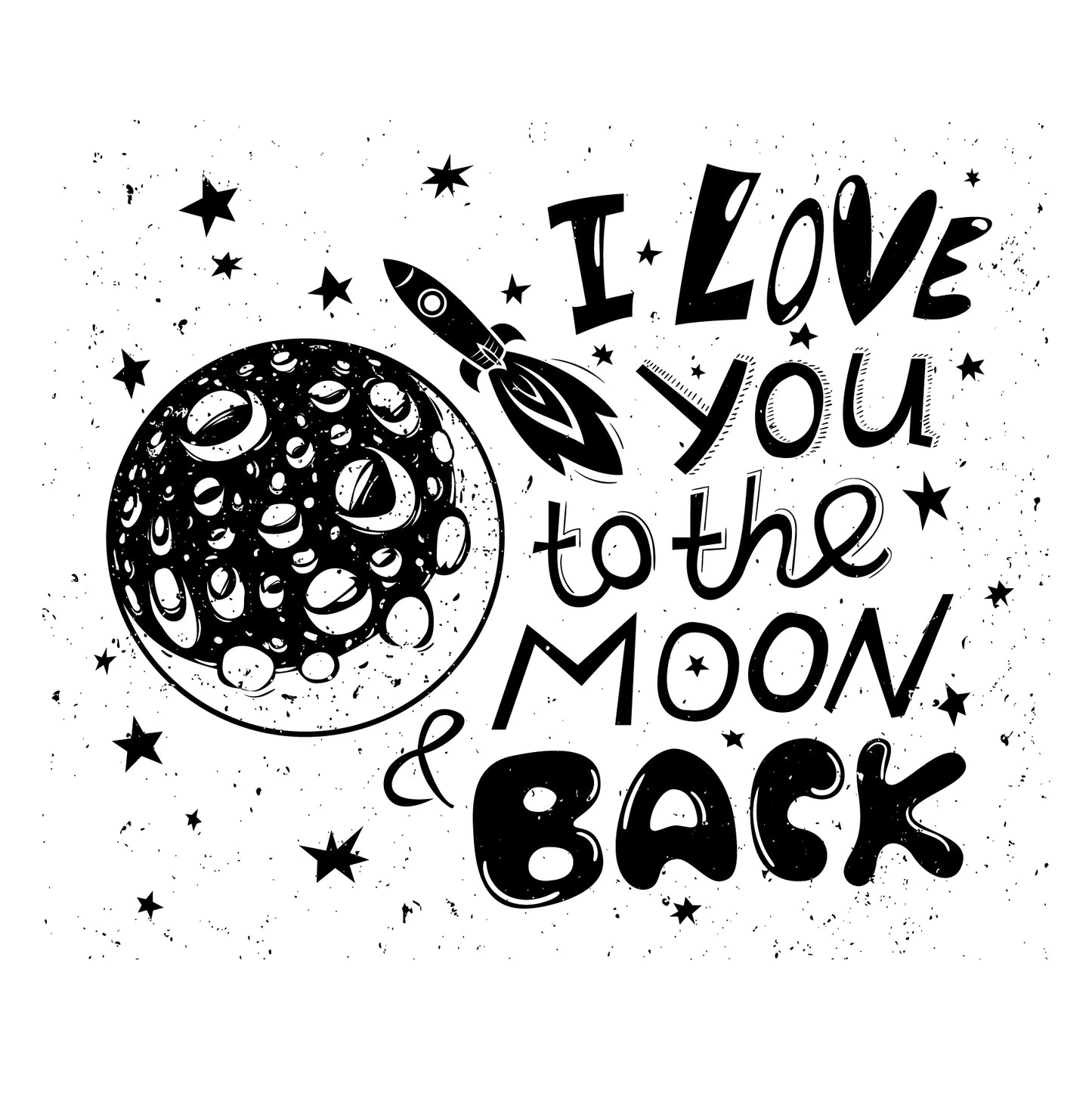 I Love You To The Moon And Back - Бутилки С Карабинер За Двама