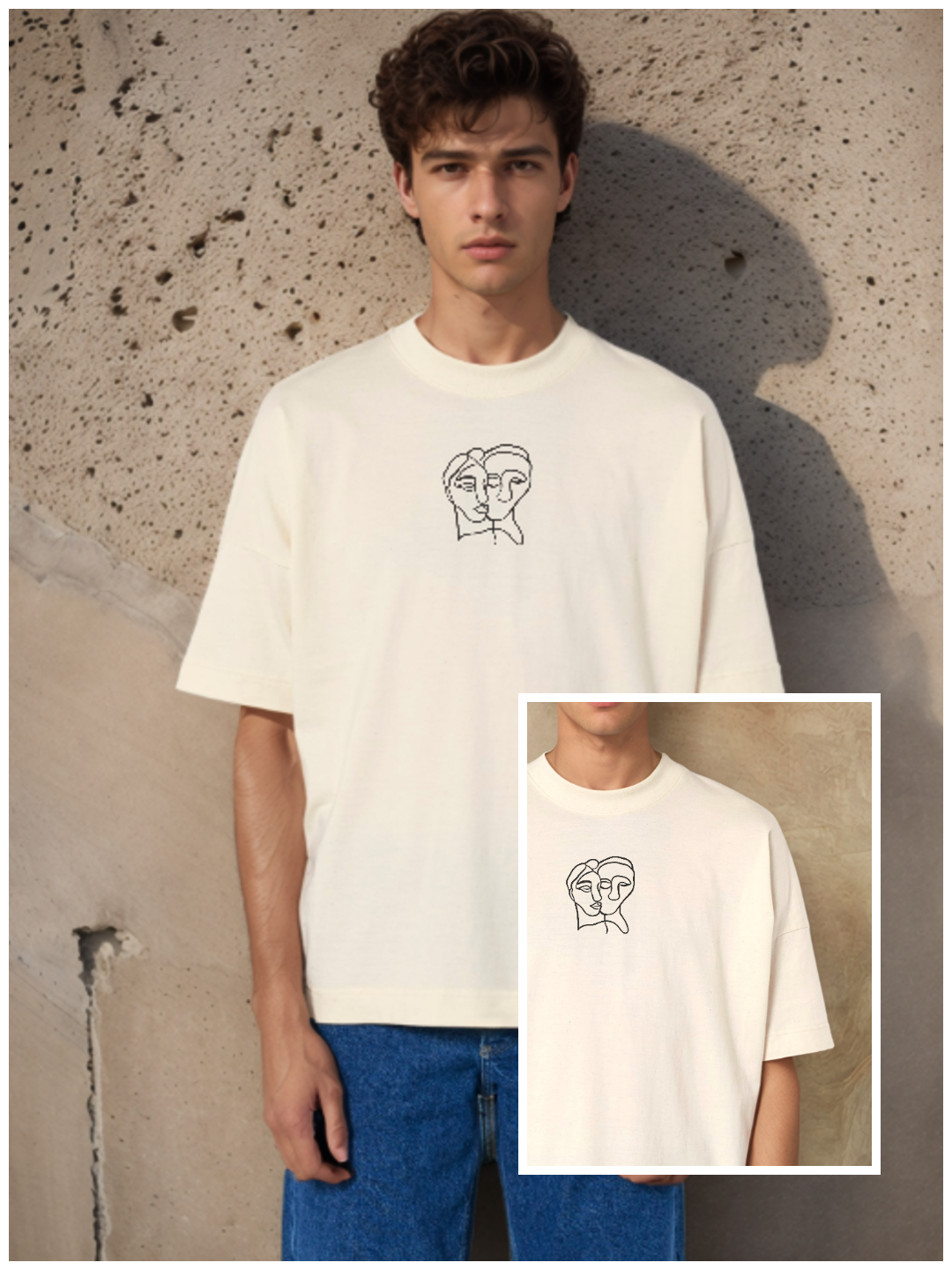 Слети Души - Oversized Тениска (опция за бродерия)