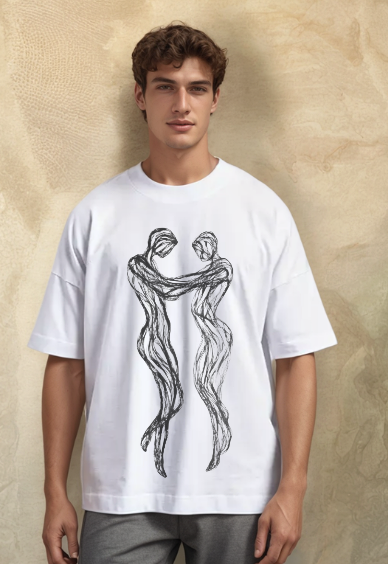 Вплетени Души - Oversized Тениска