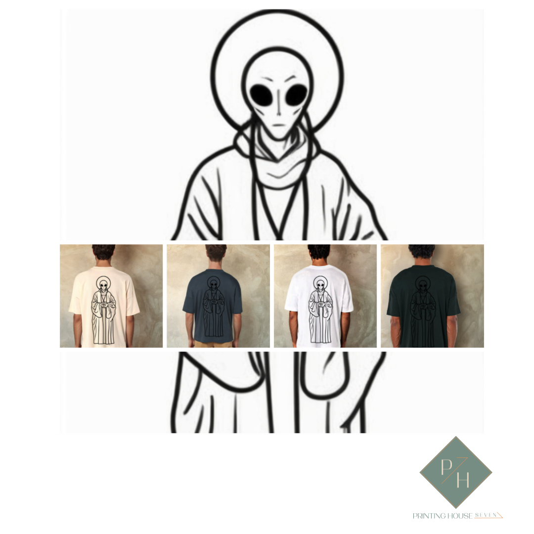 Holy Alien - Oversized Тениска