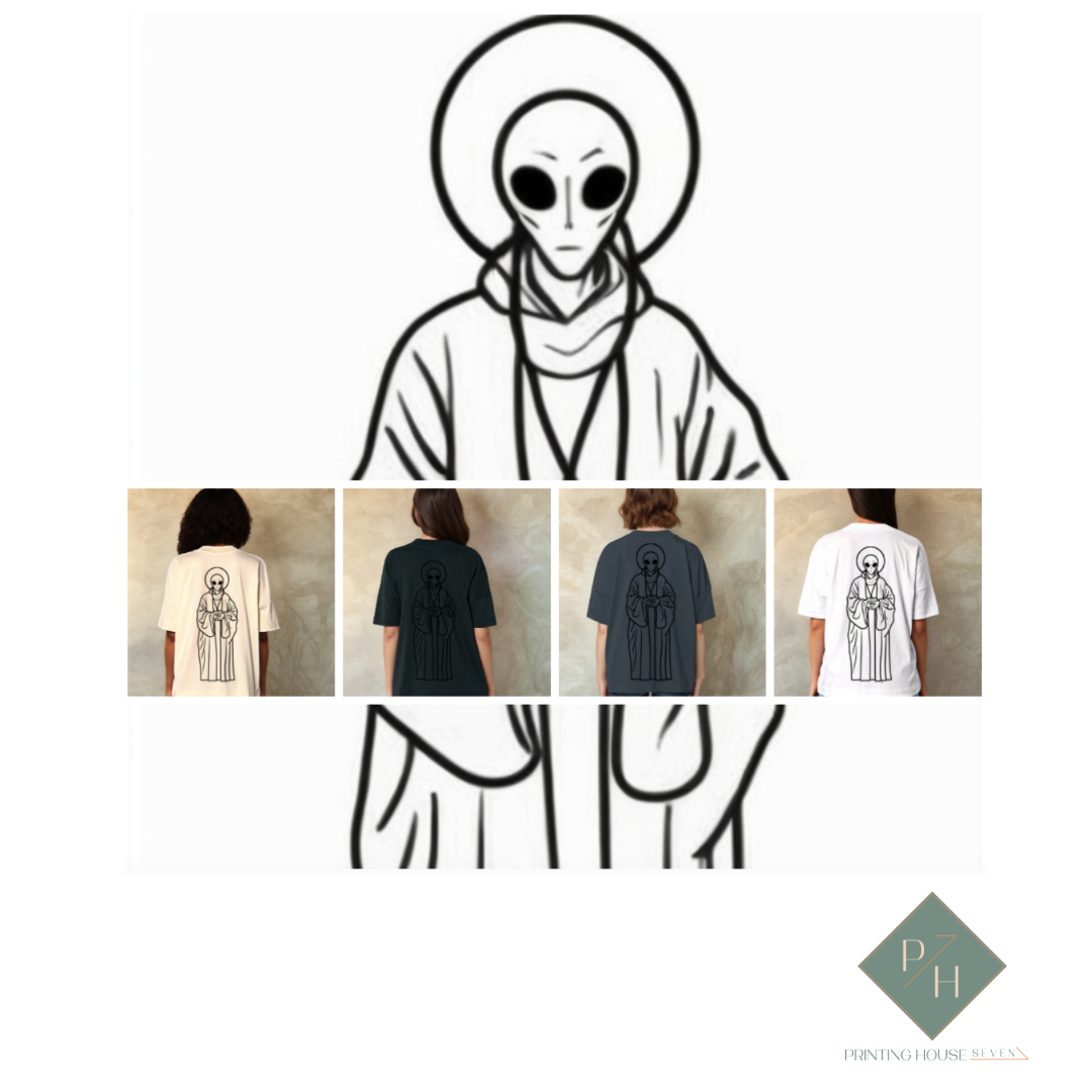 Holy Alien - Oversized Тениска