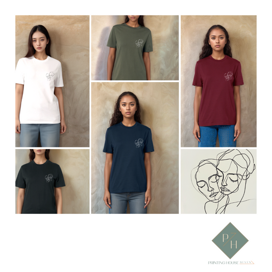 Connected Souls - T-shirt (embroidery option)