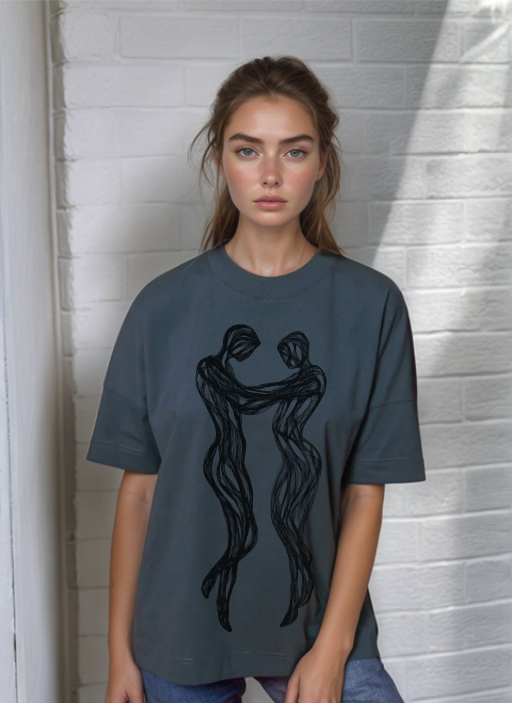 Вплетени Души - Oversized Тениска