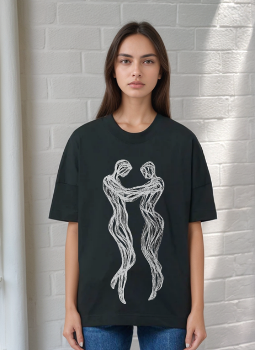 Вплетени Души - Oversized Тениска