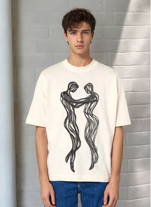 Вплетени Души - Oversized Тениска