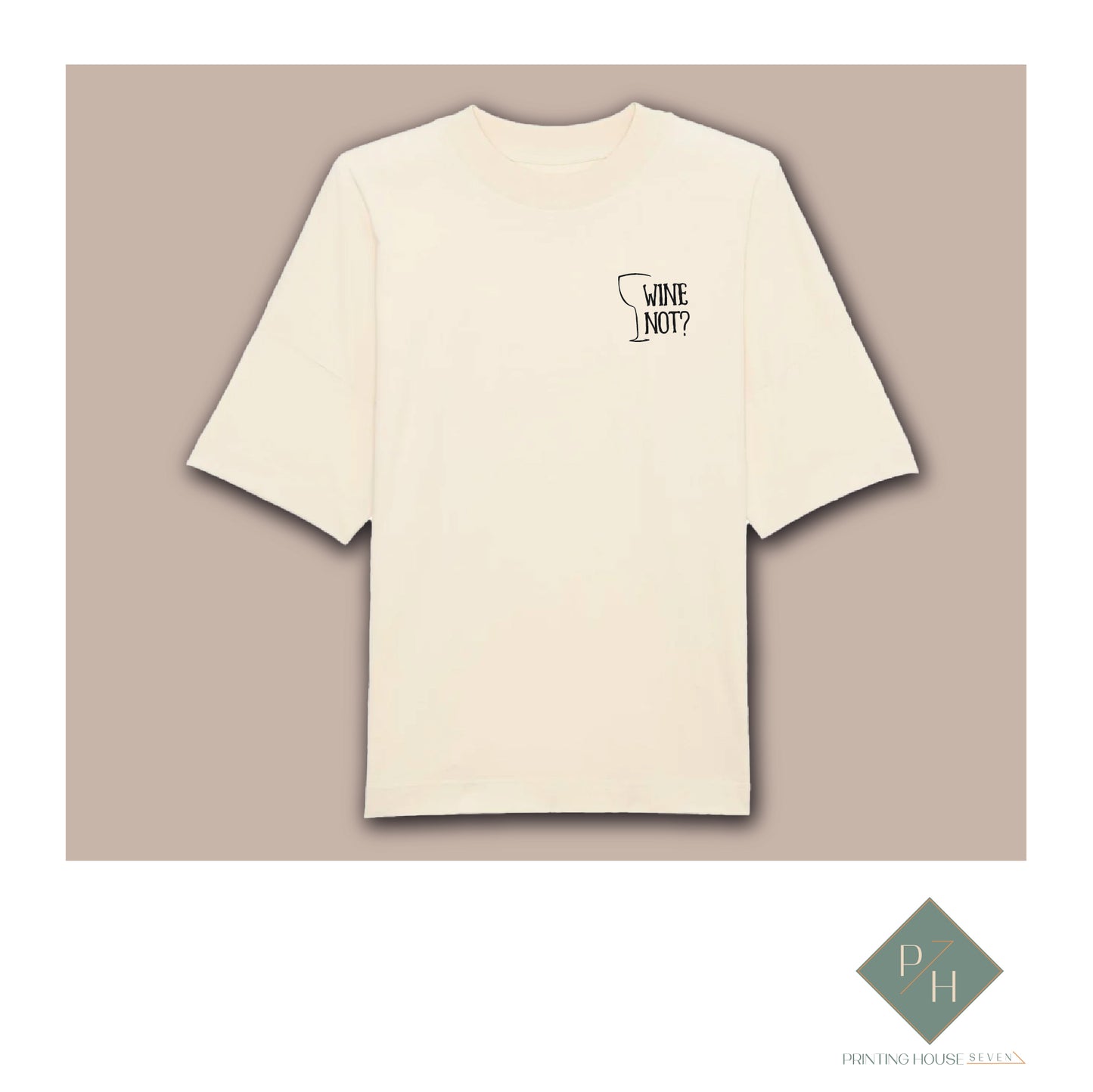 Wine - Oversized T-Shirt